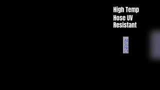 Hochtemperaturschlauch 1 mm x 2 mm, 100 m, UV-beständig