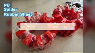 PU-Spinnengummiplatte mit hoher Elastizität