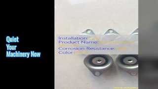 Schwarze Gummi-Stoßdämpfer zur Vibrations- und Geräuschdämpfung