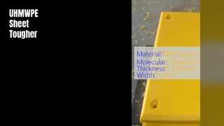UHMWPE-Platte mit hoher Schlag- und Abriebfestigkeit