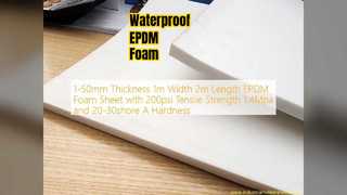 EPDM-Schaumplatte, wasserdicht, langlebig