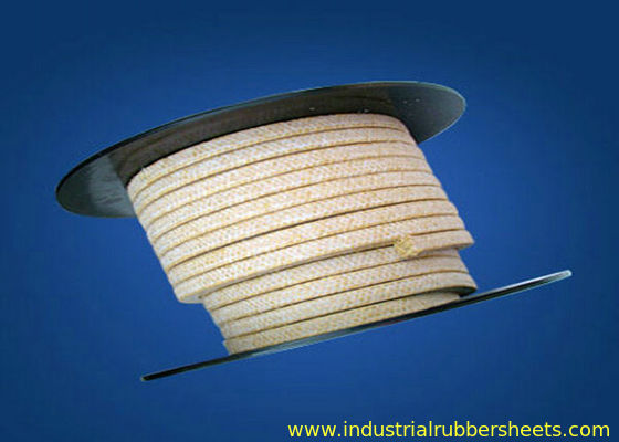 Durable Aramid Fiber Braided Gland Packing with High Temperature Resistance and Chemical Resistance for Valves & Pumps