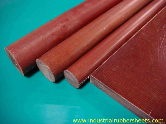 Bakelite Rod with 1.25-1.40g/cm3 Density, 10KV Rated Voltage, and 138Mpa Compression Strength