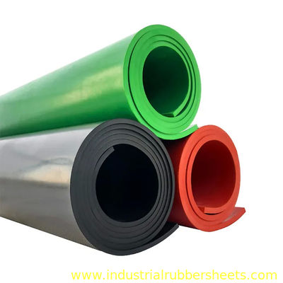 Black SBR Industrial Rubber Sheet with Excellent Weather Resistance and 1.0-20m Length