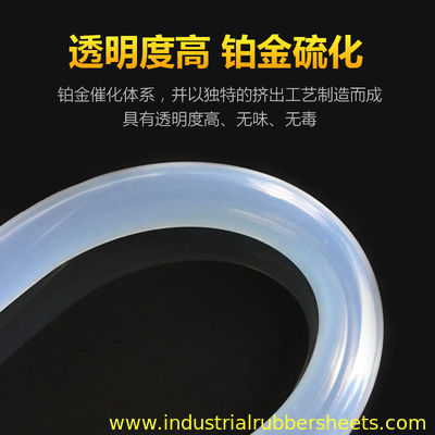 Customizable Size Smooth Surface Silicone Tube Extrusion Process for Industrial Applications