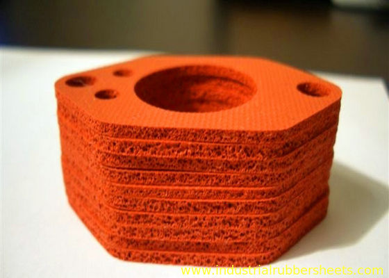 Hot Resistant Close Cell Industrial Grade Silicone Sponge Gasket and Silicone Foam Gasket