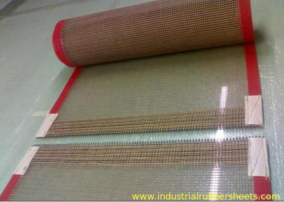 Weather Resistant PTFE Fabric and Mesh Belt with Temperature Resistance -140°C to +260°C and Chemical Corrosion Resistance