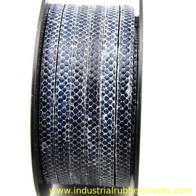 Black Color PTFE Packing with Graphite for Industrial Seal, Density 1.4g/cm³ and Working Temperature -240℃ to +455℃