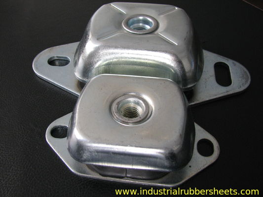 High Tensile Rubber Shock Mount with Smooth Surface and Galvanized Metal for Marine Vibration Damping