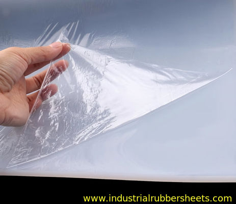 Thin Silicone Rubber Sheet with 0.1-0.8mm Thickness 60 Shore A Hardness and 7.5Mpa Tensile Strength