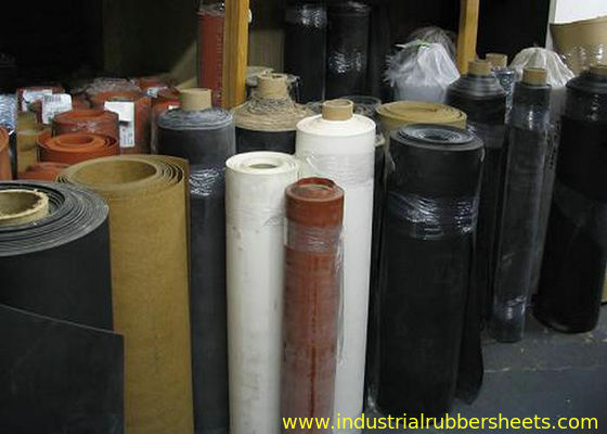 High Temperature Resistant Industrial Rubber Sheet with Tensile Strength 4-12Mpa and Working Temperature -40°C - +140°C