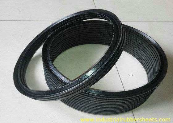 Schwarze Silikonkautschuk-Waschmaschinen NBR FKM PTFE/hydraulischer Vdichtungsring
