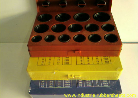 Standardgrößen-Silikonkautschuk-Dichtungsring-Kit mit 70 Shore A Härte und Konformität nach ISO3601, AS568A, DIN3771, JIS B2401