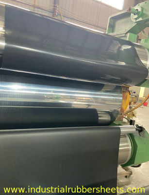 1m-2m Breite Flammschutz-Hochtemperatur-Gummiblech mit 1PLY Glasfaser oder Aramidgewebe verstärkt