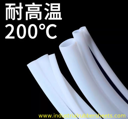 ID1mm x OD2mm x 100m White PTFE Hose with High Temperature Resistance and Excellent Corrosion Resistance for Industrial Applications
