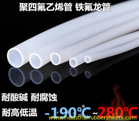Nichttoxisches weißes PTFE-Rohr für industrielle Anwendungen