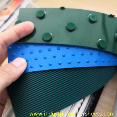 Custom Size Oil Resistant Fire Resistant PVC Conveyor Belt for Food Processing and Logistics
