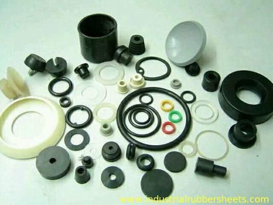 Industriequalität Silikonkautschuk-Unterlegscheiben mit 20-80 Shore A Härte, lebensmittelecht und anpassbarer Farbe