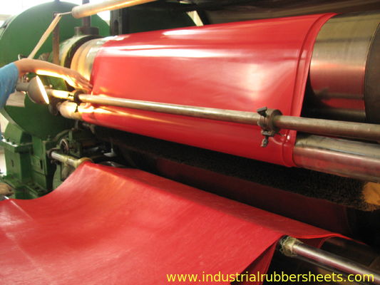 Double Impression Fabric Industrial Rubber Sheet with 15-24Mpa Tensile Strength and Food Grade Quality