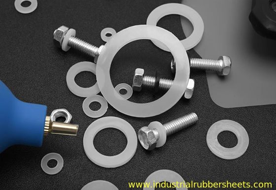 Lebensmittelechte Silikondichtungen mit geschlossenzelliger Struktur in kundenspezifischen Größen für Dichtungsanwendungen