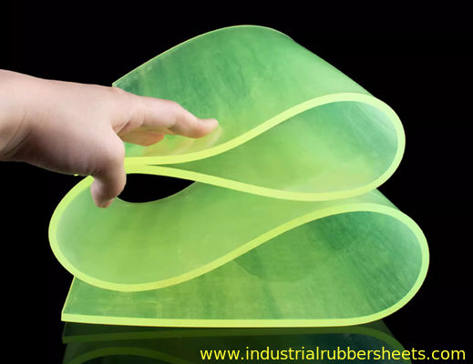 Colorful Polyurethane Sheet with 35-155KN/m Tear Strength, 75-95 Shore A Hardness, and Good Machining Performance