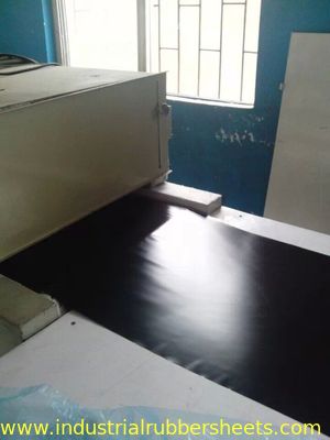 Black Color Smooth Surface Silicone Rubber Sheet with 1.2m Width and 10m Length