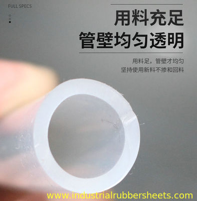 Translucent Food Grade Silicone Hose with High Temperature Resistance for Industrial Applications