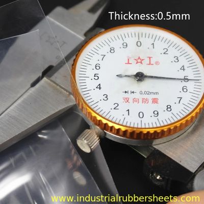 0.1-0.8mm Hochtemperaturbeständiges Lebensmittel-Silicon-Gummiblech mit ausgezeichneter Alterungsbeständigkeit